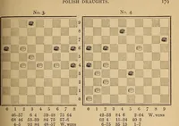 Picture 64 of 72 from The draughts-player's guide and companion : a guide to the student, and a companion for the advanced player (1890), leaf 186