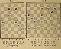 Picture 66 of 72 from The draughts-player's guide and companion : a guide to the student, and a companion for the advanced player (1890), leaf 187