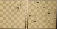 An illustration from The draughts-player's guide and companion : a guide to the student, and a companion for the advanced player (1890)