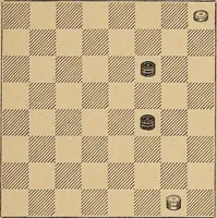 An illustration from The draughts-player's guide and companion : a guide to the student, and a companion for the advanced player (1890)