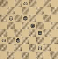 Picture 16 of 72 from The draughts-player's guide and companion : a guide to the student, and a companion for the advanced player (1890), leaf 58