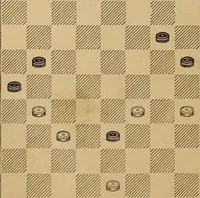 Picture 26 of 72 from The draughts-player's guide and companion : a guide to the student, and a companion for the advanced player (1890), leaf 83