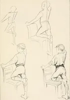Picture 9 of 101 from Drawing for beginners (1920), leaf 55