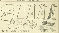 Picture 51 of 143 from Drawing made easy : a helpful book for young artists; the way to begin and finish your sketches, clearly shown step by step (1921), leaf 46
