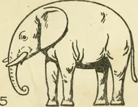 An illustration from Drawing made easy : a helpful book for young artists; the way to begin and finish your sketches, clearly shown step by step (1921)