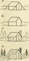 Picture 78 of 143 from Drawing made easy : a helpful book for young artists; the way to begin and finish your sketches, clearly shown step by step (1921), leaf 64