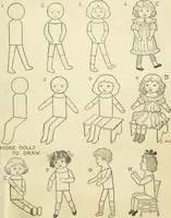 Picture 88 of 143 from Drawing made easy : a helpful book for young artists; the way to begin and finish your sketches, clearly shown step by step (1921), leaf 69