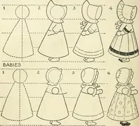Picture 89 of 143 from Drawing made easy : a helpful book for young artists; the way to begin and finish your sketches, clearly shown step by step (1921), leaf 70