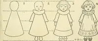 Picture 92 of 143 from Drawing made easy : a helpful book for young artists; the way to begin and finish your sketches, clearly shown step by step (1921), leaf 71