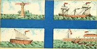Picture 34 of 462 from Drawings of the flags in use at the present time by various nations (1916), leaf 77