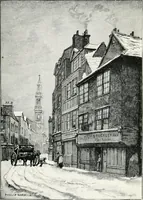 An illustration from Drawings of old London by Philip Norman .. (1913)