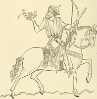 An illustration from Dresses and decorations of the Middle Ages (1843)