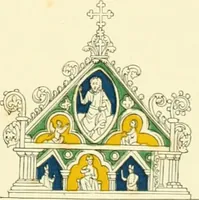 An illustration from Dresses and decorations of the Middle Ages (1843)