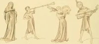 An illustration from Dresses and decorations of the Middle Ages (1843)