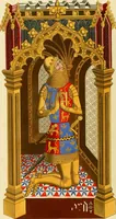 An illustration from Dresses and decorations of the Middle Ages (1843)