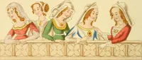 An illustration from Dresses and decorations of the Middle Ages (1843)