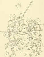 An illustration from Dresses and decorations of the Middle Ages (1843)