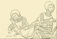 An illustration from Dresses and decorations of the Middle Ages (1843)