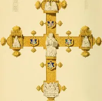 An illustration from Dresses and decorations of the Middle Ages (1843)