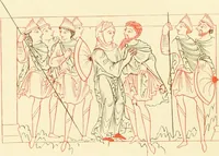 An illustration from Dresses and decorations of the Middle Ages (1843)