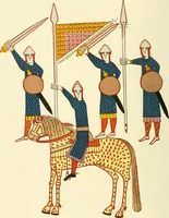 An illustration from Dresses and decorations of the Middle Ages (1843)