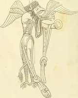 An illustration from Dresses and decorations of the Middle Ages (1843)