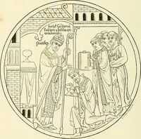 An illustration from Dresses and decorations of the Middle Ages (1843)