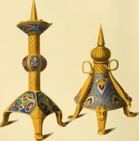 An illustration from Dresses and decorations of the Middle Ages (1843)