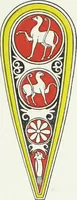 Picture 47 of 101 from Dresses and decorations of the Middle Ages (1843), leaf 105