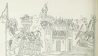 An illustration from Dresses and decorations of the Middle Ages (1843)