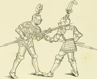 An illustration from Dresses and decorations of the Middle Ages (1843)