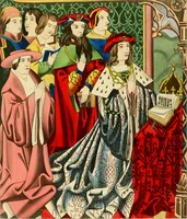 An illustration from Dresses and decorations of the Middle Ages (1843)