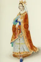 An illustration from Dresses and decorations of the Middle Ages (1843)