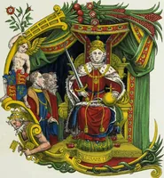 An illustration from Dresses and decorations of the Middle Ages (1843)