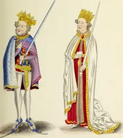 An illustration from Dresses and decorations of the Middle Ages (1843)