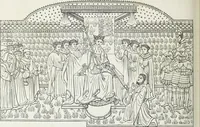 An illustration from Dresses and decorations of the Middle Ages (1843)