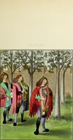 An illustration from Dresses and decorations of the Middle Ages (1843)