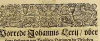Picture 10 of 25 from Dritte Buch Americae, darinn Brasilia : durch Johann Staden von Homberg auss Hessen, auss eigener erfahrung in Teutsch beschrieben. Item Historia der Schiffart Ioannis Lerij in Brasilien, welche er selbst publiciert hat, jetzt von newem verteutscht, durch Teucrium Annaeum Priuatum, C. Vom Wildern vnerhörten wesen der Innwoner, von allerley frembden Gethieren vnd Gewächsen, sampt einem Colloquio, in der Wilden Sprach. (1593), leaf 123