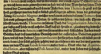 Picture 12 of 25 from Dritte Buch Americae, darinn Brasilia : durch Johann Staden von Homberg auss Hessen, auss eigener erfahrung in Teutsch beschrieben. Item Historia der Schiffart Ioannis Lerij in Brasilien, welche er selbst publiciert hat, jetzt von newem verteutscht, durch Teucrium Annaeum Priuatum, C. Vom Wildern vnerhörten wesen der Innwoner, von allerley frembden Gethieren vnd Gewächsen, sampt einem Colloquio, in der Wilden Sprach. (1593), leaf 132