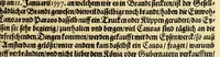 Picture 20 of 30 from Dritter Theil Indiae Orientalis, darinnen erstlich das ander Theil der Schifffahrten Johann Huygens von Lintschotten auss Holland, so er in Orient gethan, begriffen, vnd fürnemlich alle Gelegenheit derselbigen Landen, Insulen, Meerpforten, &c. so vnterwegen auffstossen, vnd dann in India fürkommen, wie auch alles, was der Author allda im Land, vnd nachmals auff seiner Widerreyse nach Holland gesehen vnd erfahren, eygendlich beschrieben wirt. : II. Der Holländer Schifffahrt in die Orientalische Insulen, Javan vnd Sumatra, sampt Sitten, Leben vnd Superstition, &c. der Völcker. III. Drey Schifffahrten der Holländer nach obermelten Indien, durch das Mittnächtige oder Eiss Meer, darinnen viel vnerhörte Abenthewr. Alles auffs trewlichst von neuwem auss den Niderländischen Exemplarien in Hochteutsch bracht, vnd in guter Disposition zusammen gefügt. (1616), leaf 177