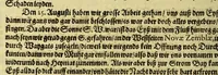 An illustration from Dritter Theil Indiae Orientalis, darinnen erstlich das ander Theil der Schifffahrten Johann Huygens von Lintschotten auss Holland, so er in Orient gethan, begriffen, vnd fürnemlich alle Gelegenheit derselbigen Landen, Insulen, Meerpforten, &c. so vnterwegen auffstossen, vnd dann in India fürkommen, wie auch alles, was der Author allda im Land, vnd nachmals auff seiner Widerreyse nach Holland gesehen vnd erfahren, eygendlich beschrieben wirt. : II. Der Holländer Schifffahrt in die Orientalische Insulen, Javan vnd Sumatra, sampt Sitten, Leben vnd Superstition, &c. der Völcker. III. Drey Schifffahrten der Holländer nach obermelten Indien, durch das Mittnächtige oder Eiss Meer, darinnen viel vnerhörte Abenthewr. Alles auffs trewlichst von neuwem auss den Niderländischen Exemplarien in Hochteutsch bracht, vnd in guter Disposition zusammen gefügt. (1616)