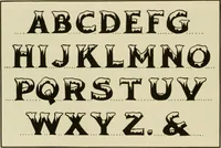 An illustration from Druggists' and dispensers' practial show card instructor .. (1914)