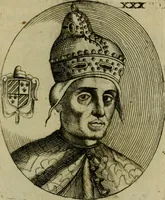 An illustration from Fasti ducales ab Anafesto I. ad Silvestrum Valerium Venetorum ducem : cum eorum iconibus, insignibus, nummismatibus publicis, & privatis aere sculptis : inscriptionibus ex aula M. Consilii, ac sepulchralibus : adiectae sunt adnotationes, ad vitam cuiusque principis, rerum, quae omissae fuerant (1696)