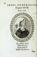 An illustration from Ducalis regiae lararium, siue, Ser[enisi]m[a]e Reipu. Venetae principu[m] omniu[m] icones : vsque ad serenisimu[m] Ioannem Pisaurum, qui nunc reru[m] feliciter potitur, elogia P.D. Leonis Matinae .. (1659)