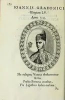 Picture 41 of 74 from Ducalis regiae lararium, siue, Ser[enisi]m[a]e Reipu. Venetae principu[m] omniu[m] icones : vsque ad serenisimu[m] Ioannem Pisaurum, qui nunc reru[m] feliciter potitur, elogia P.D. Leonis Matinae .. (1659), leaf 200