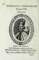 An illustration from Ducalis regiae lararium, siue, Ser[enisi]m[a]e Reipu. Venetae principu[m] omniu[m] icones : vsque ad serenisimu[m] Ioannem Pisaurum, qui nunc reru[m] feliciter potitur, elogia P.D. Leonis Matinae .. (1659)
