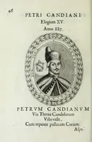 Picture 12 of 74 from Ducalis regiae lararium, siue, Ser[enisi]m[a]e Reipu. Venetae principu[m] omniu[m] icones : vsque ad serenisimu[m] Ioannem Pisaurum, qui nunc reru[m] feliciter potitur, elogia P.D. Leonis Matinae .. (1659), leaf 76