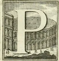An illustration from Due dissertazioni di Giuseppe Bartoli : nella prima si dà notizia del pubblico Museo d'iscrizioni eretto nuovamente in Verona, e con l'uso delle osservazioni e delle sperienze in rispetto della fisica si paragona l'uso dell'antichità figurata e scritta relativamente alla storia : nella seconda si dimostra la bellezza d'una greca inedita iscrizione collocata in questo museo (1745)