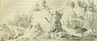 An illustration from Due dissertazioni di Giuseppe Bartoli : nella prima si dà notizia del pubblico Museo d'iscrizioni eretto nuovamente in Verona, e con l'uso delle osservazioni e delle sperienze in rispetto della fisica si paragona l'uso dell'antichità figurata e scritta relativamente alla storia : nella seconda si dimostra la bellezza d'una greca inedita iscrizione collocata in questo museo (1745)