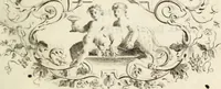 An illustration from Due ragionamenti del dottore Lodovico Coltellini agli accademici etruschi di Cortona sopra quattro superbi bronzi antichi e due in specie, un creduto candelabro cioè, ed una statuetta puerile, con inscrizioni etrusche molto particolari, trovati di fresco nei contorni di detta città edizione arricchita di tavole in rame .. (1750)